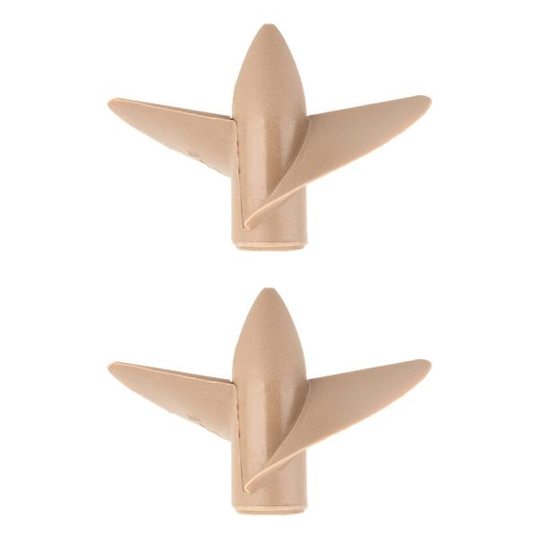 商品名: Fielect 2組 ブレードプロペラ 船舶モデル RCボートプロペラモデル ブラックプラスチックポジティブパドルとプロペラリバース用 直径42mm ピッチM3穴直径 Fielect 2Pairs RC Boat Propelle...