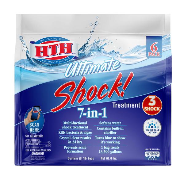 【並行輸入品】HTH 52028 Ultimate Shock Treatment Swimming Pool Chlorine Cleane