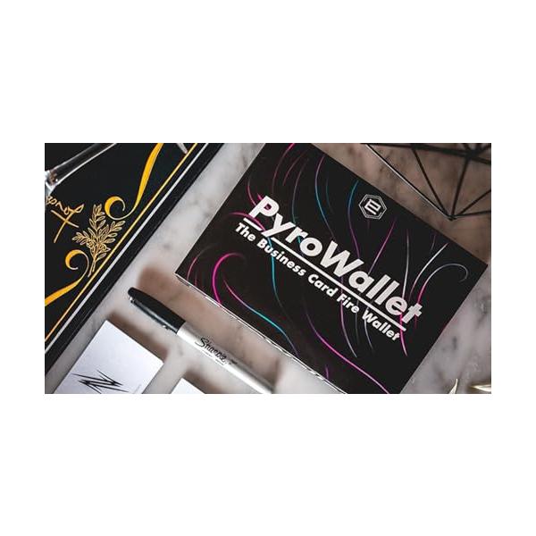 【並行輸入品】ZQION PYRO Wallet Magic Tricks Magician Close Up Street Illusion