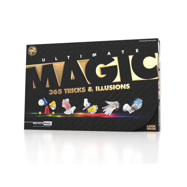 【並行輸入品】Marvin's Magic キッズマジックセット 365 究極のマジックトリック&amp;イリュージョン| 子供用マジックトリッ