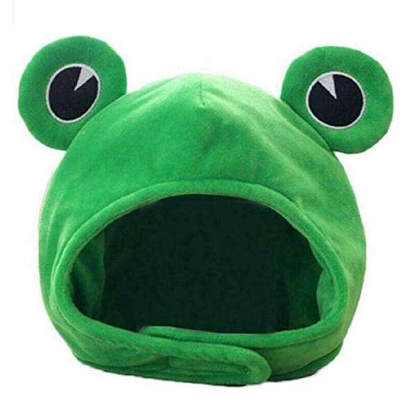 【並行輸入品】zmgmsmh Cute Plush Frog hat Scarf Cap Ears Winter ski hat Full H