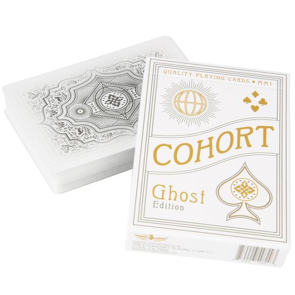並行輸入品】Ellusionist Cohort ホワイトトランプデッキ ゴースト
