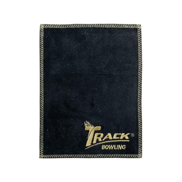 【並行輸入品】Track Shammy ボウリングボールクリーニングパッド ブラック/イエロー Track Shammy Bowling Bal
