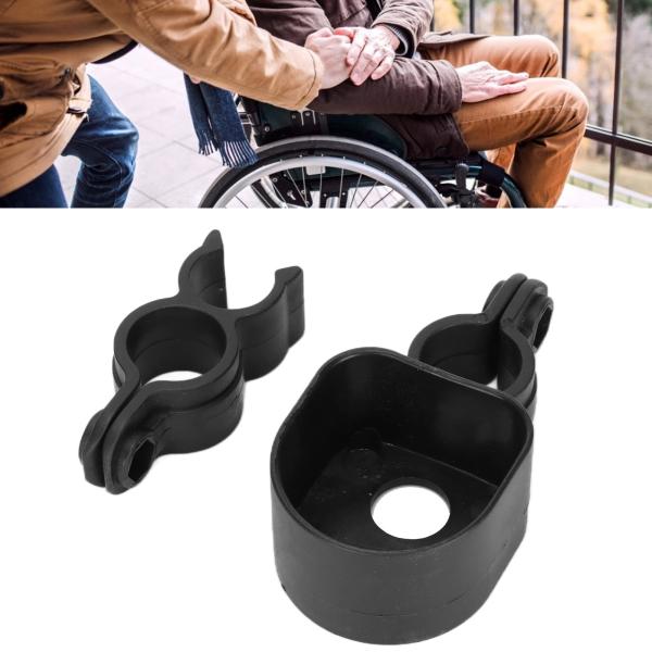 【並行輸入品】車椅子用ウォーキングスティックホルダー ローラー用杖ホルダー 車椅子用ウォーキングスティックラック 丈夫な杖ホルダー 車椅子用ウォ
