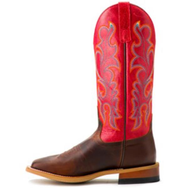 【並行輸入品】Macie Bean Women's Old Town Road Western Boot Broad Square Toe R
