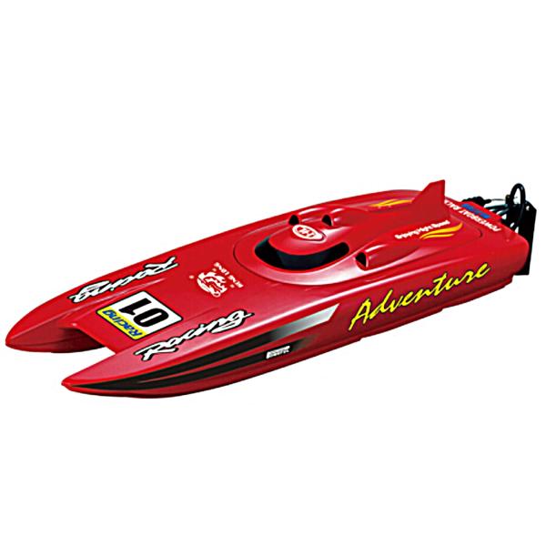 商品名: POCO DIVO アドベンチャー カタマラン ラージ RCレーシングボート 20mph 高速パワーボート 2.4Ghz RTR 高速ヨット 21インチ ビッグパワーシップ レッド POCO DIVO Adventure Cata...
