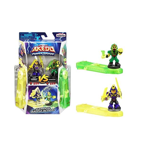 希少 AKEDO 伝説のアケド POWERSTORM ワントン Amazon.com: Akedo Legends of Powerstorm | Battle Giant