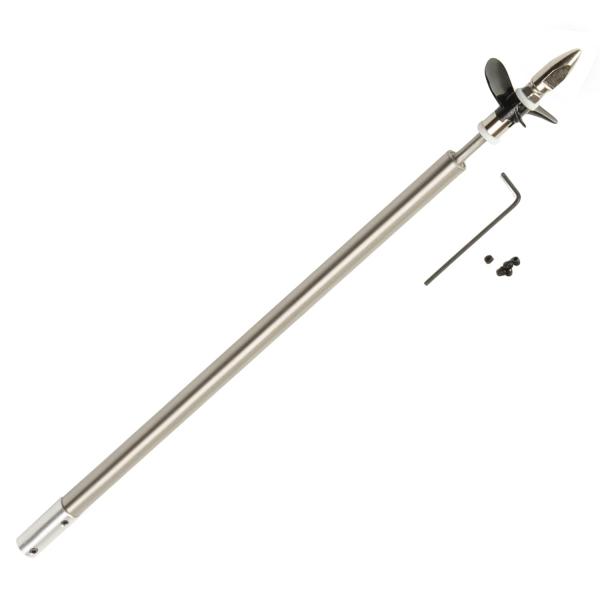 商品名:  Aicosineg Drive Shaft w Propeller and Universal Joint for RC Boat, L250mm Shaft, L200mm Sleeve, D36mm Propeller, F...