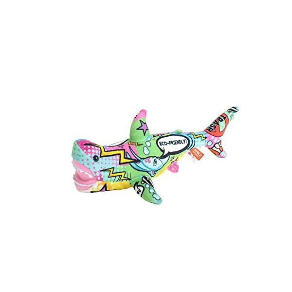 【並行輸入品】Wild Republic Message from The Planet, Shark, Stuffed Animal, 12