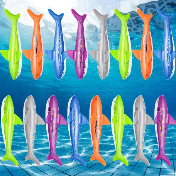 【並行輸入品】Charniol 16 Pack Underwater Diving Torpedo Bandits Pool Diving T
