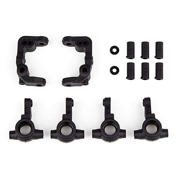 商品名:  Team Associated RC10B6.4-1mm Scrub Caster and Steering Blocks ASC91901 Electric Car/Truck Option Partsブランド: Team A...