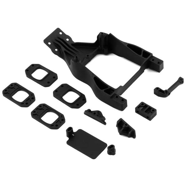 商品名:  DR10M Front Chassis Plate and Gearbox Mount Setブランド: Team Associated高さ: 2.413cm横幅: 10.1346cm奥行: 10.1346cm重量: 68g商品...