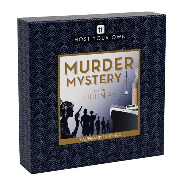【並行輸入品】Talking Tables Reusable Murder Mystery Game | Death on the Boat,
