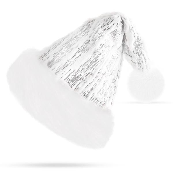【並行輸入品】QTKJ Christmas Hat, Santa Hat, Thickened Soft Velvet Fabric, Chr