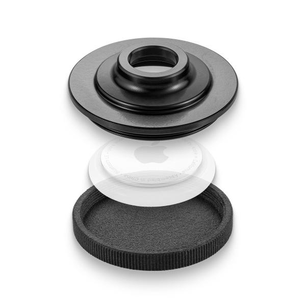 【並行輸入品】Granite グラナイトスタッシュエアタグ Stash Airtag マウントキット 42mmボトムキャップを備えたスタッシ