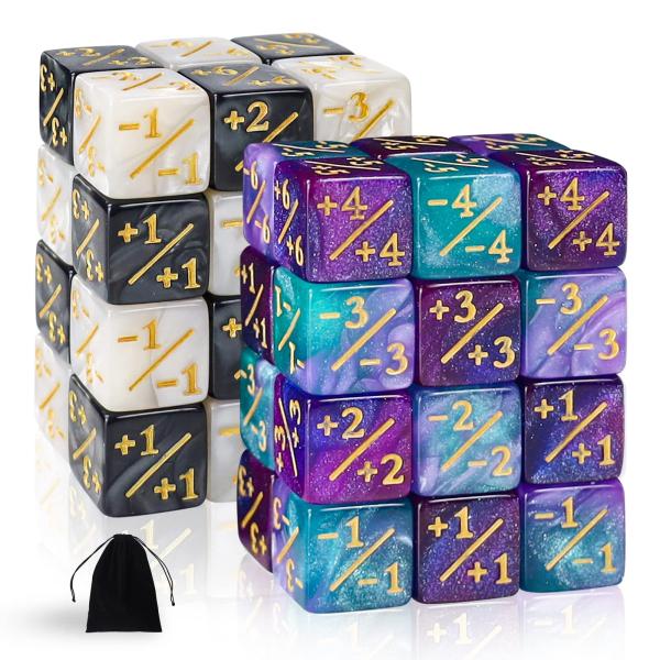 並行輸入品】48個 MTG ダイスカウンター トークンダイス マジックザ