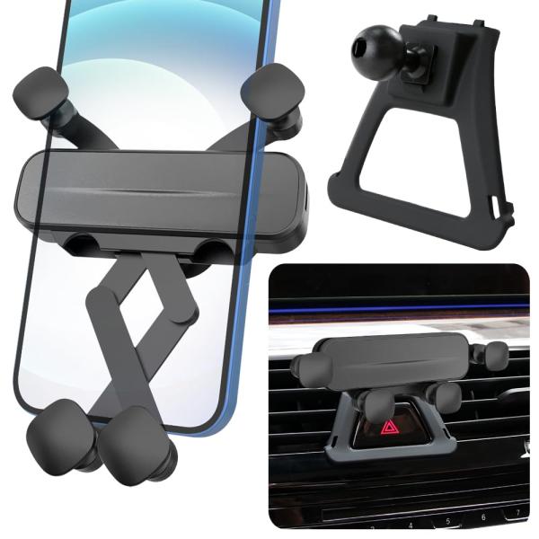 LUNQIN 車載電話ホルダーマウント 2017 2018 2019 2020 2021 2022 2023 BMW 5シリーズ  並行輸入品