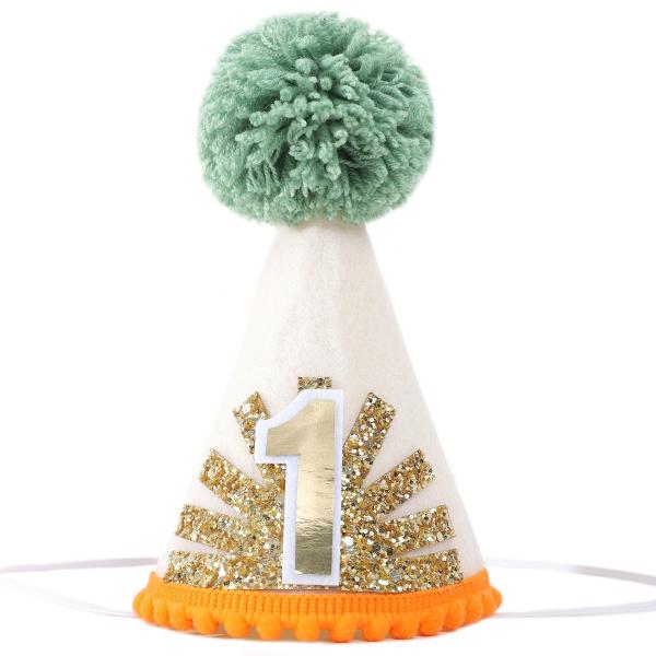 【並行輸入品】EPSEED First trip around the sun Birthday Party Hat Sunshuine