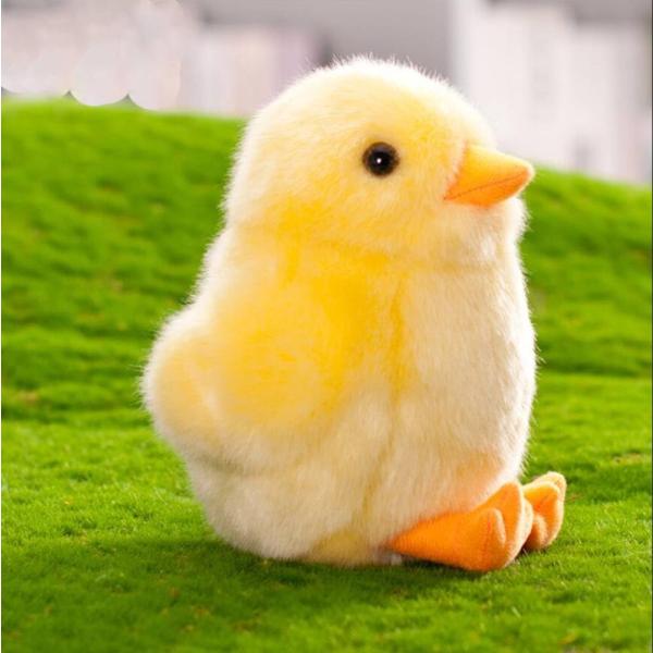 【並行輸入品】6インチ 小さな黄色いひよこのぬいぐるみ チキンぬいぐるみ (イエロー) 6 Inch Small Yellow Chick Pl