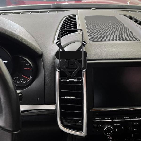 JNGXQ 車用携帯電話ホルダー 2010 2015 ポルシェ カイエン 電話マウント インテリアアクセサリー 電話スタンドベント 並行輸入品
