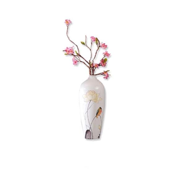 【並行輸入品】Home Decor Vase New Chinese Style Wall Hanging Vase Living Room
