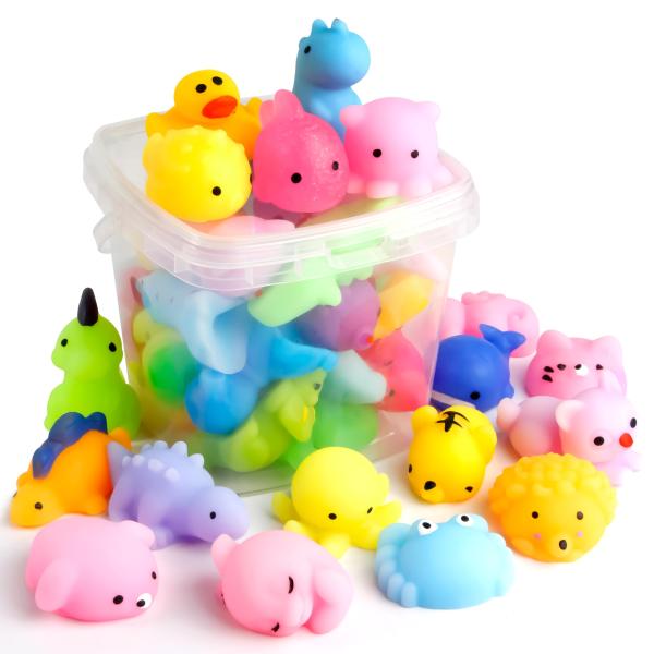 【並行輸入品】21 Pack Mochi Squishy Toys Kawaii Squishies Stress Relief Toys P