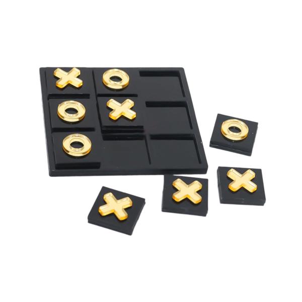 【並行輸入品】Yiju Tic TAC Toe Game Classic Desk Toy Table Games Decorative XO