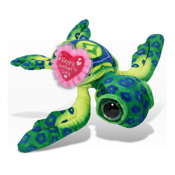 【並行輸入品】DolliBu Happy Mother's Day Super Soft Plush Green Sea Turtle C