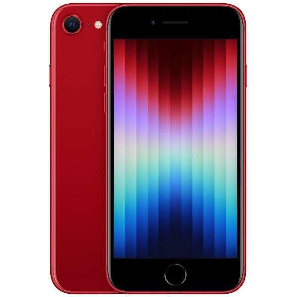iPhoneSE3 第3世代　64GB PRODUCT RED　【極美品】 未開封品】iPhoneSE 第3世代 64GB PRODUCT RED MMYE3J/A SIMフリー