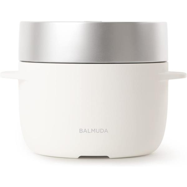BALMUDA The Gohan バルミューダ 3合炊き電気炊飯器 K03A-WH(ホワイト