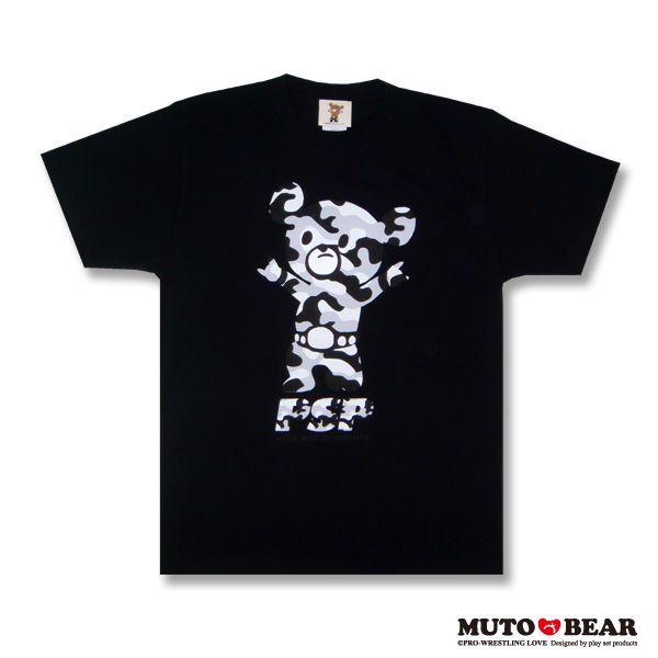 再入荷予定日 9月下旬 武藤ベアー迷彩グレー Tシャツ ブラック 6286t プロレスlove Yahoo 店 通販 Yahoo ショッピング