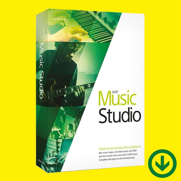 Acid Music Studio 10 [ダウンロード版] Windows用 日本語 永続ライセンス（アシッドミュージックスタジオ10）