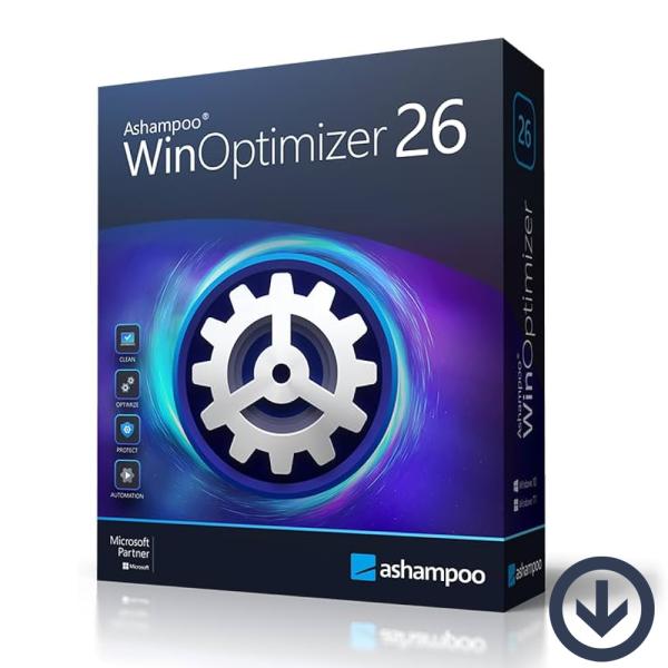 本製品は最新版「Ashampoo WinOptimizer 26」のダウンロード版となります。1ライセンスにつき、1台の Windowsで永続的な利用が可能です。日本語版の製品となります。※Windows 11、10、7 に対応＜プロダクト...