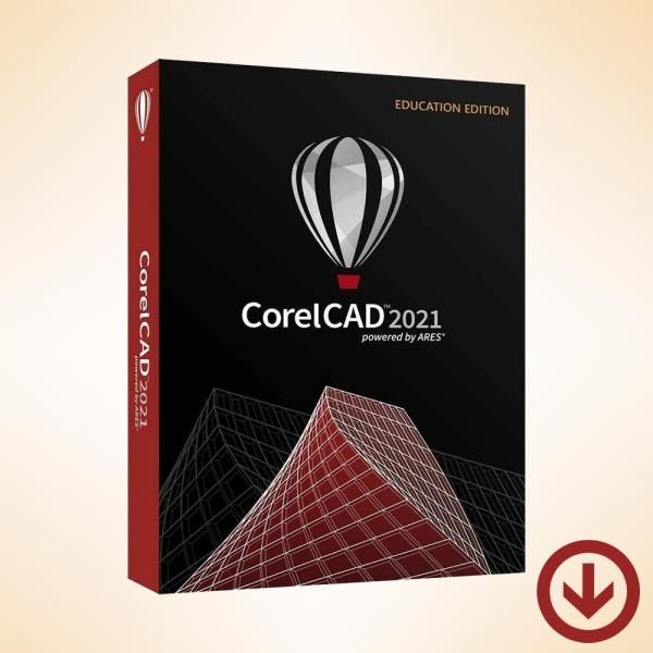 CorelCAD 2021 Education Edition【ダウンロード版】永続ライセンス Mac/Windows対応 | 日本語 コーレルCAD ソフトウェア