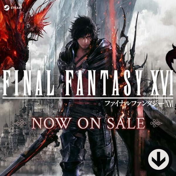 [Release date: September 17, 2024]本製品は「FINAL FANTASY XVI（ファイナルファンタジー16）」の PC版 Steamコードとなります。日本語版の製品です。＜プロダクトキーの認証方法＞1. 次...