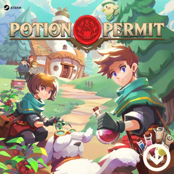 本製品は「ポーションパーミット」のSTEAM版コードとなります。先日、公式に日本語対応となりました。＜プロダクトキーの認証方法＞本製品はご購入完了後のご案内手順に従い、STEAMクライアント (https://store.steampowe...