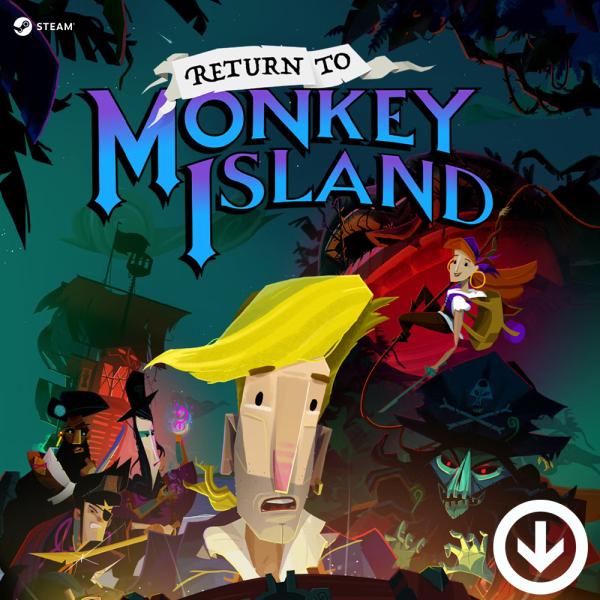 本製品は「Return to Monkey Island」の PC版 STEAMコード となります。日本語対応の製品となります。＜プロダクトキーの認証方法＞本製品はご購入完了後のご案内手順に従い、STEAMクライアント (https://s...