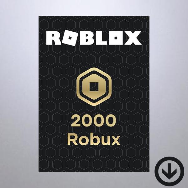 Roblox ギフトカード (2000 Robux) [オンラインコード版]