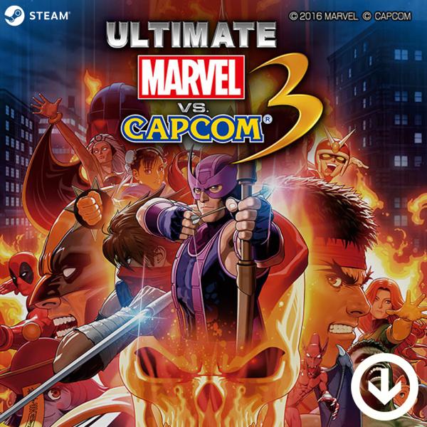 本製品は「ULTIMATE MARVEL VS. CAPCOM 3」のSTEAM版コードとなります。＜プロダクトキーの認証方法＞本製品はご購入完了後のご案内手順に従い、STEAMクライアント (https://store.steampowe...