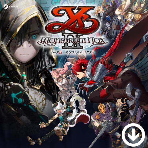 本製品は『イースIX -Monstrum NOX-』のPC版 STEAMコードとなります。日本語対応の製品となります。＜プロダクトキーの認証方法＞本製品はご購入完了後のご案内手順に従い、STEAMクライアント (https://store....