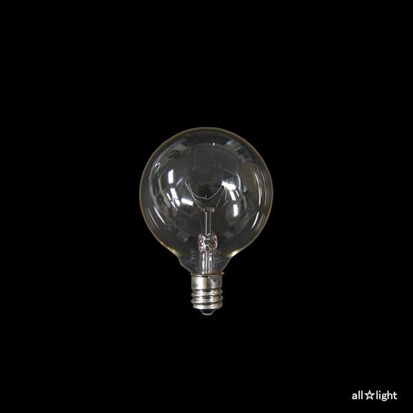 旭光電機工業 アサヒ ボール球 クリヤー E12口金 直径50mm