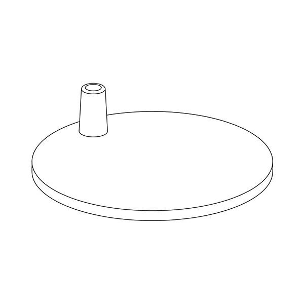 yamagiwa yamagiwa Rebio（レビオ）専用ベース 本体色ホワイト 