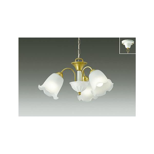 大光電機 DAIKO LEDシャンデリア 白熱灯60W×3灯相当 (ランプ付) 電球色