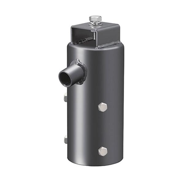 メーカー： IWASAKI (EYE) /岩崎電気（イワサキ）　 レディオック　フラッド　ネオシリーズ　オプション1灯用ポールトップ用取付金具本体：鋼管仕上色：ダークグレイポール挿入寸法：Φ76.3×120mm適合器具LEDioc FLOO...