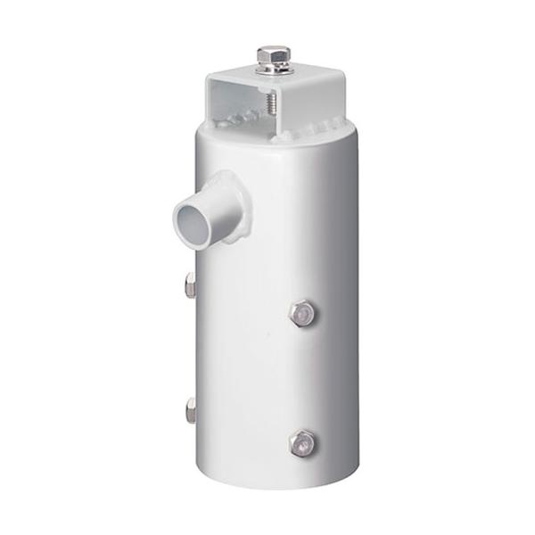 メーカー： IWASAKI (EYE) /岩崎電気（イワサキ）　 レディオック　フラッド　ネオシリーズ　オプション1灯用ポールトップ用取付金具本体：鋼管仕上色：ホワイトポール挿入寸法：Φ76.3×120mm適合器具LEDioc FLOOD ...