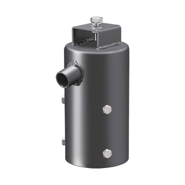 メーカー： IWASAKI (EYE) /岩崎電気（イワサキ）　 レディオック　フラッド　ネオシリーズ　オプション1灯用ポールトップ用取付金具本体：鋼管仕上色：ダークグレイポール挿入寸法：Φ89.1×120mm適合器具LEDioc FLOO...