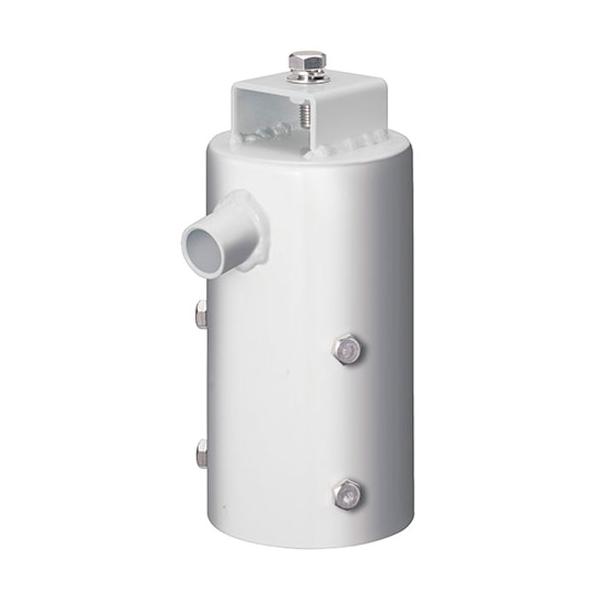 メーカー： IWASAKI (EYE) /岩崎電気（イワサキ）　 レディオック　フラッド　ネオシリーズ　オプション1灯用ポールトップ用取付金具本体：鋼管仕上色：ホワイトポール挿入寸法：Φ89.1×120mm適合器具LEDioc FLOOD ...