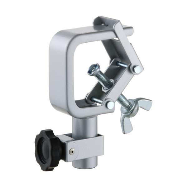 メーカー： IWASAKI (EYE) /岩崎電気（イワサキ）　 アーバンアクト（β）共用　トラスハンガー（屋内展示業務用）　 屋内専用適合パイプ　丸パイプ：φ30−45mm角パイプ：□45mm許容加重：20kg以下質量:600g※トラスハ...