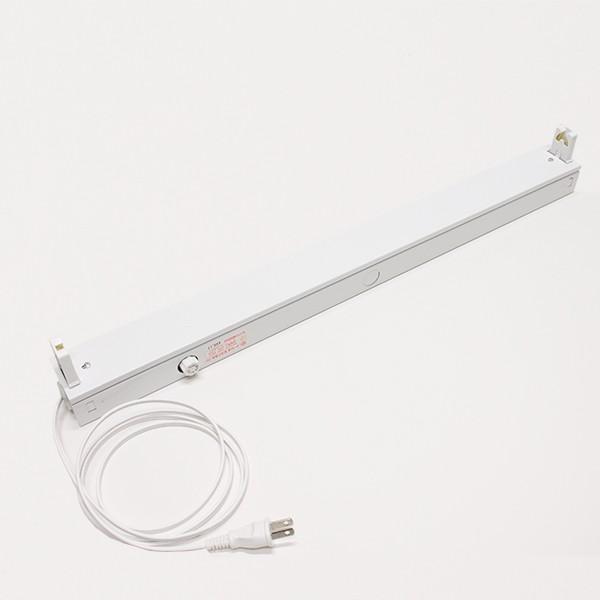 National蛍光灯照明器具　屋外用　9セット ☆ 簡易照明器具セット ノーベル20W蛍光灯用笠なし型照明器具(トラフ