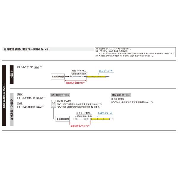 DNライティング 棚下・間接照明用 フレキシブルLEDモジュール FX50-LED 電源別売 トップビュー 本体3010mm 電球色 ...